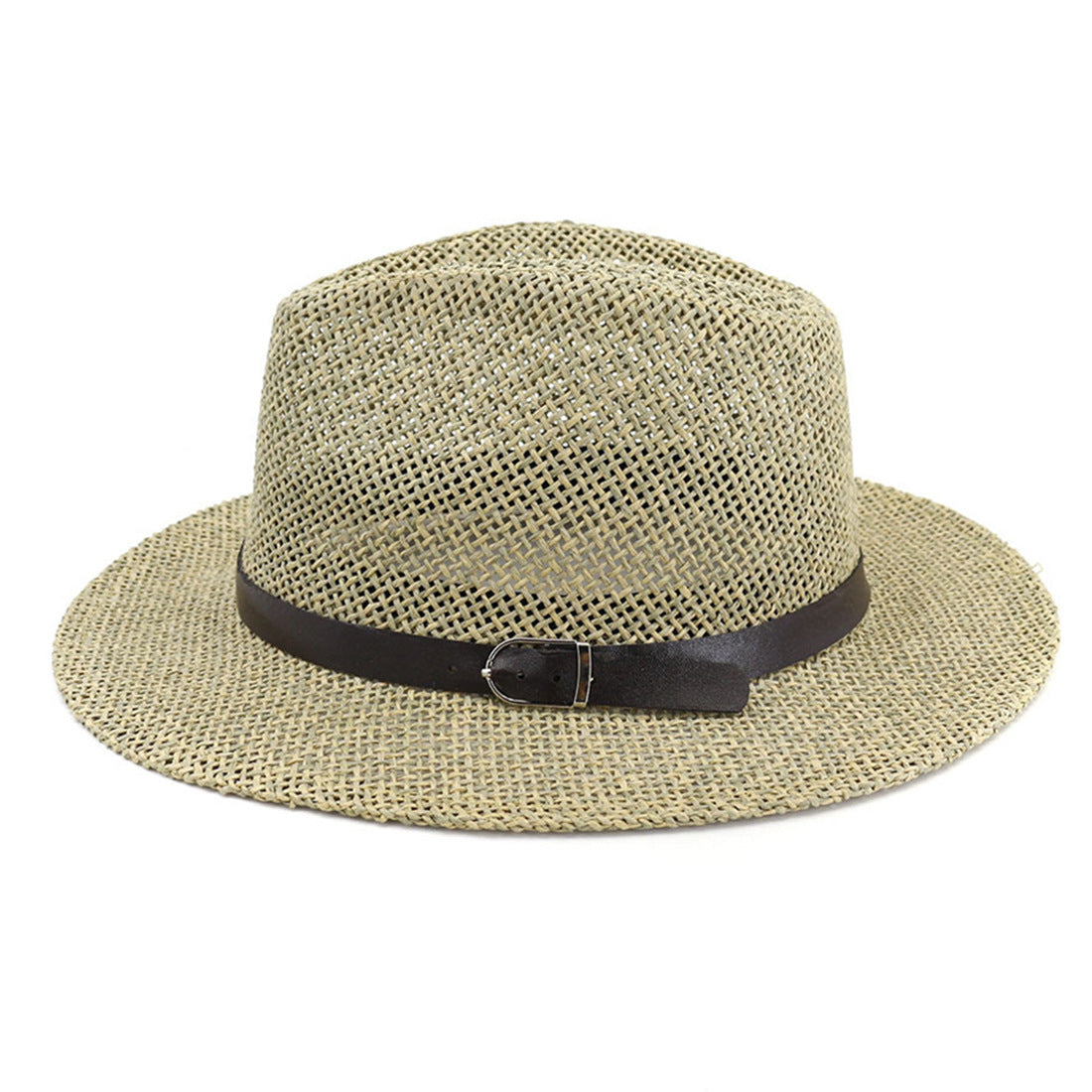 Panama Straw Hat European And American Sun Protection Summer Sun Protection Travel Beach Woven Top Hat
