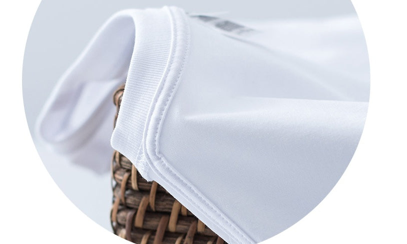 Versatile Simple Round Neck Short Sleeve Bottoming Shirt