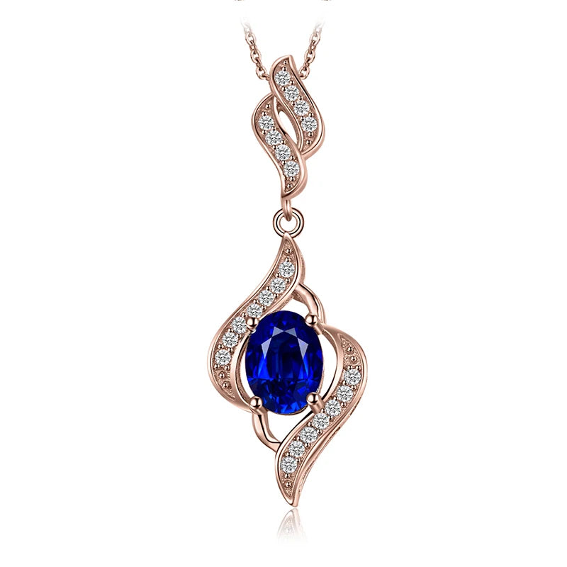 CLEARANCE JewelryPalace Gemstone Earrings Pendant Ring 925 Sterling Silver 14k Yellow Rose Gold Plated Women Jewlery